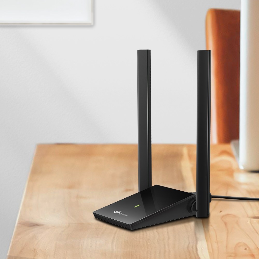Фото Адаптер TP-Link AC1300Mbps Dual-band High-Gain wireless USB adapter, 867Mbps at 5G and 400Mbps at 2.4G, two high gain antennas, USB 3.0, USB extension cable, support wave 2 MU-MIMO, full compatible with Windows and macOS.