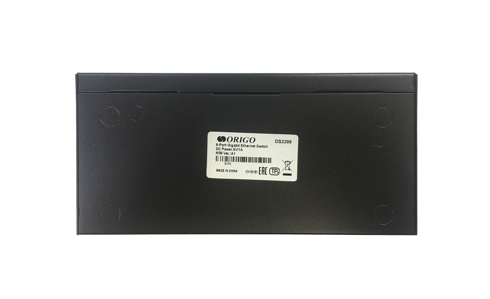 Фото Коммутатор неуправляемый ORIGO Unmanaged Switch, 8x1000Base-T, metal case