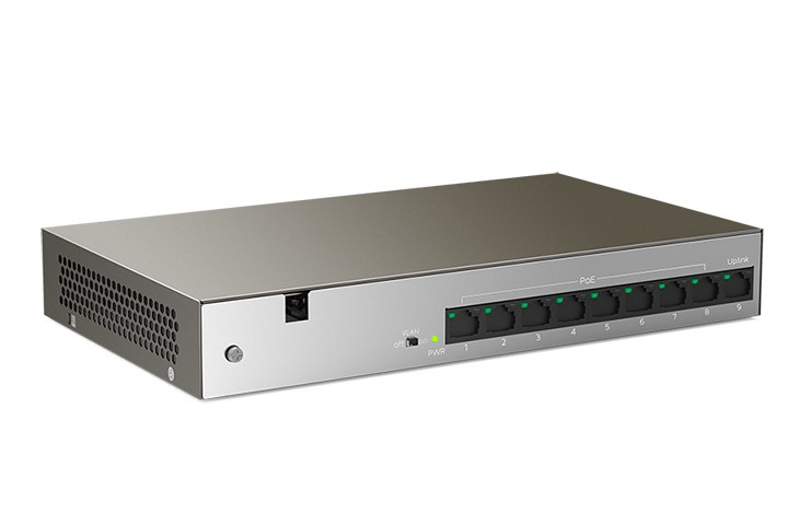 Фото Коммутатор IP-COM G1109P-8-102W, 9×1 Гбит/с, неуправляемый