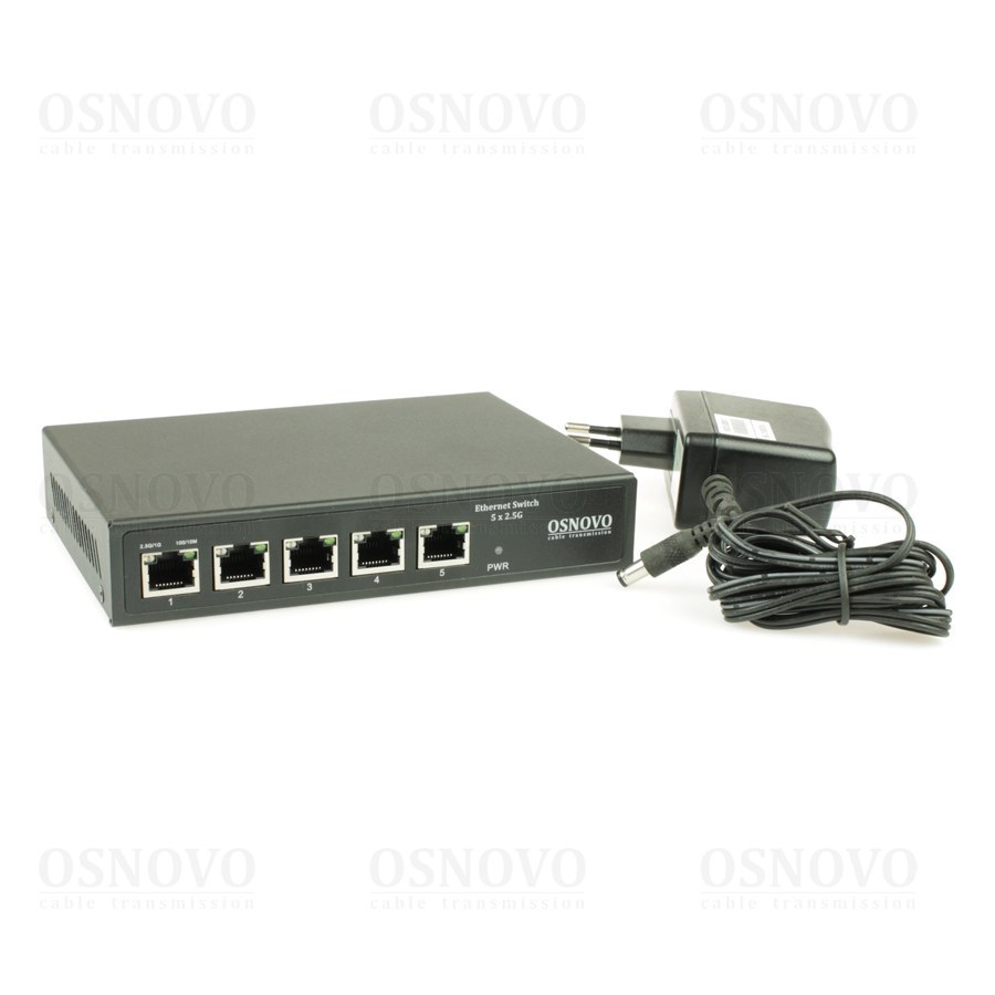 Фото Коммутатор Osnovo SW-5D-1(60W) неуправляемый