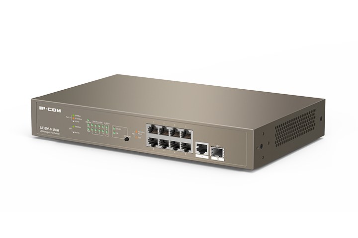 Фото Коммутатор IP-COM G5310P-8-150W - управляемый L3