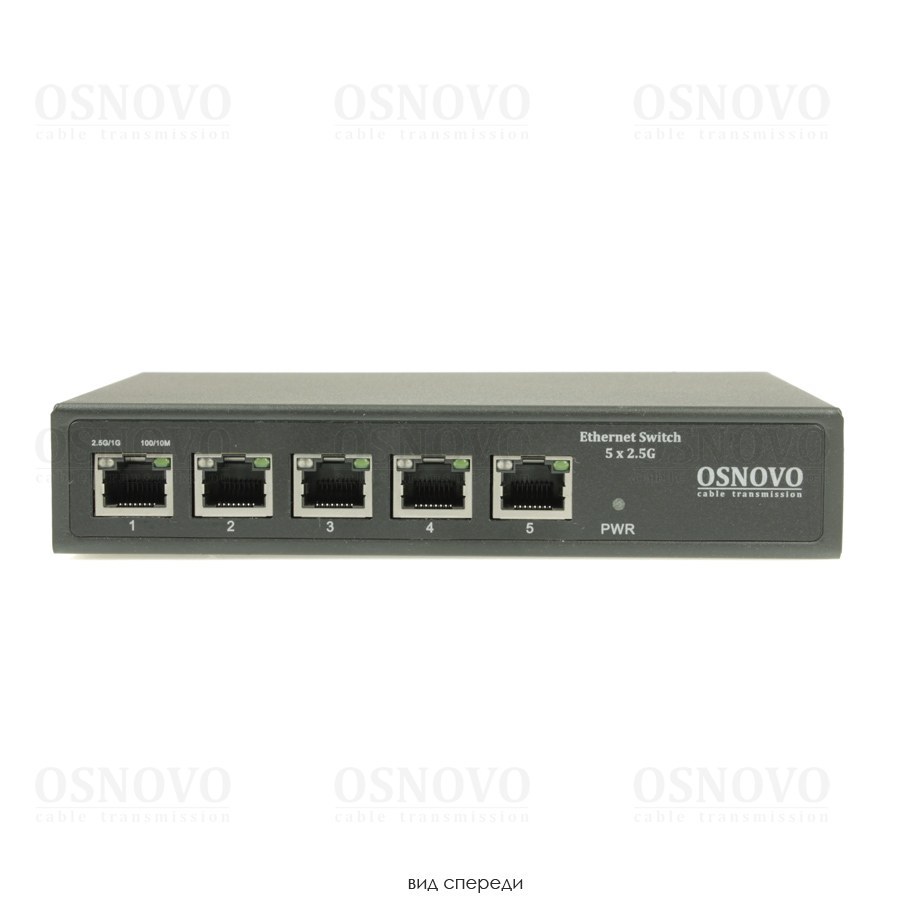 Фото Коммутатор Osnovo SW-5D-1(60W) неуправляемый