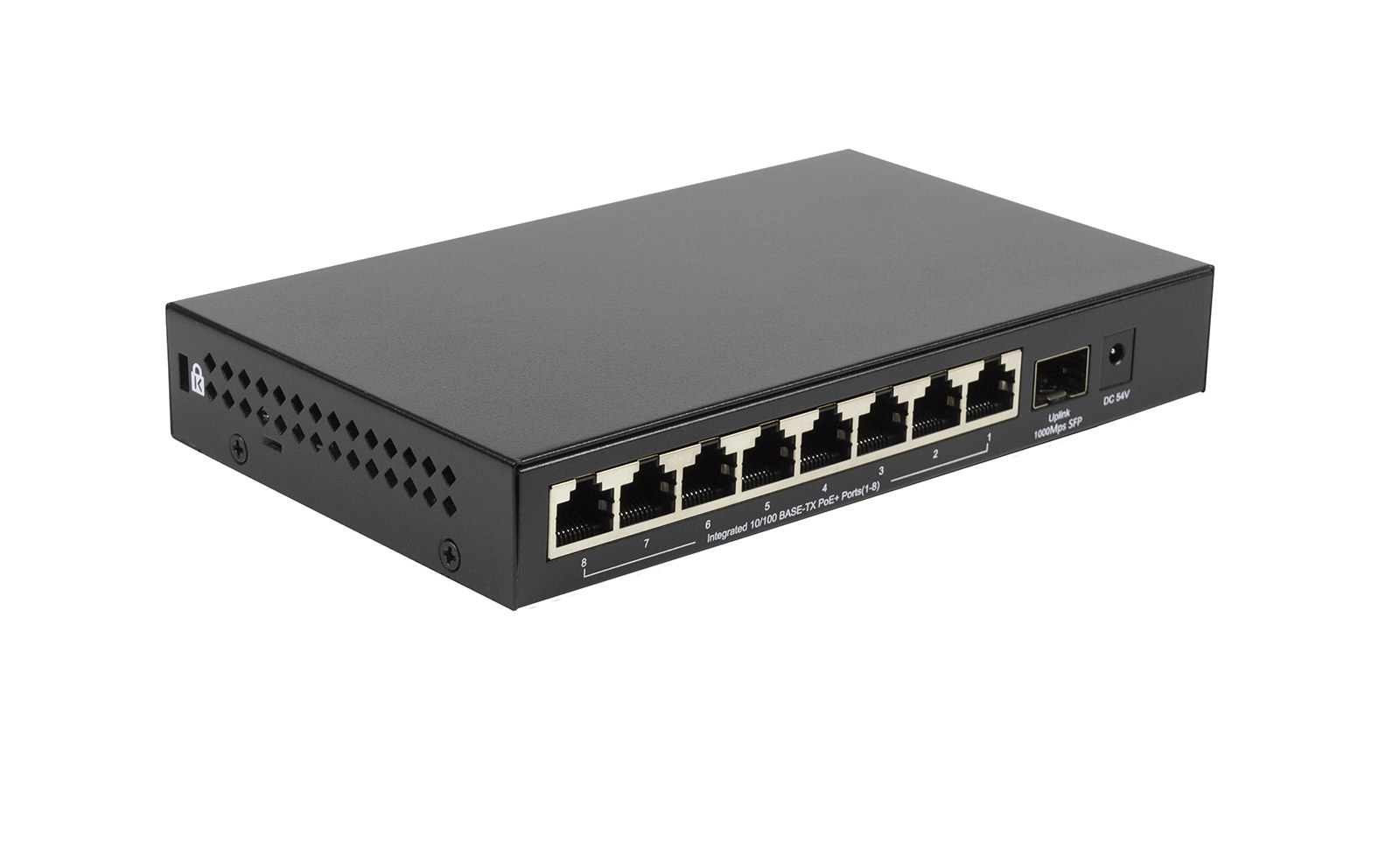 Фото Коммутатор неуправляемый 9-портовый PoE ORIGO OS1209P/A1A 10/100 Мбит/с