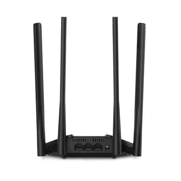 Фото Wi-Fi роутер MERCUSYS MR30G, Wi-Fi 5, AC1200, 2.4/5ГГц, 2 LAN, черный