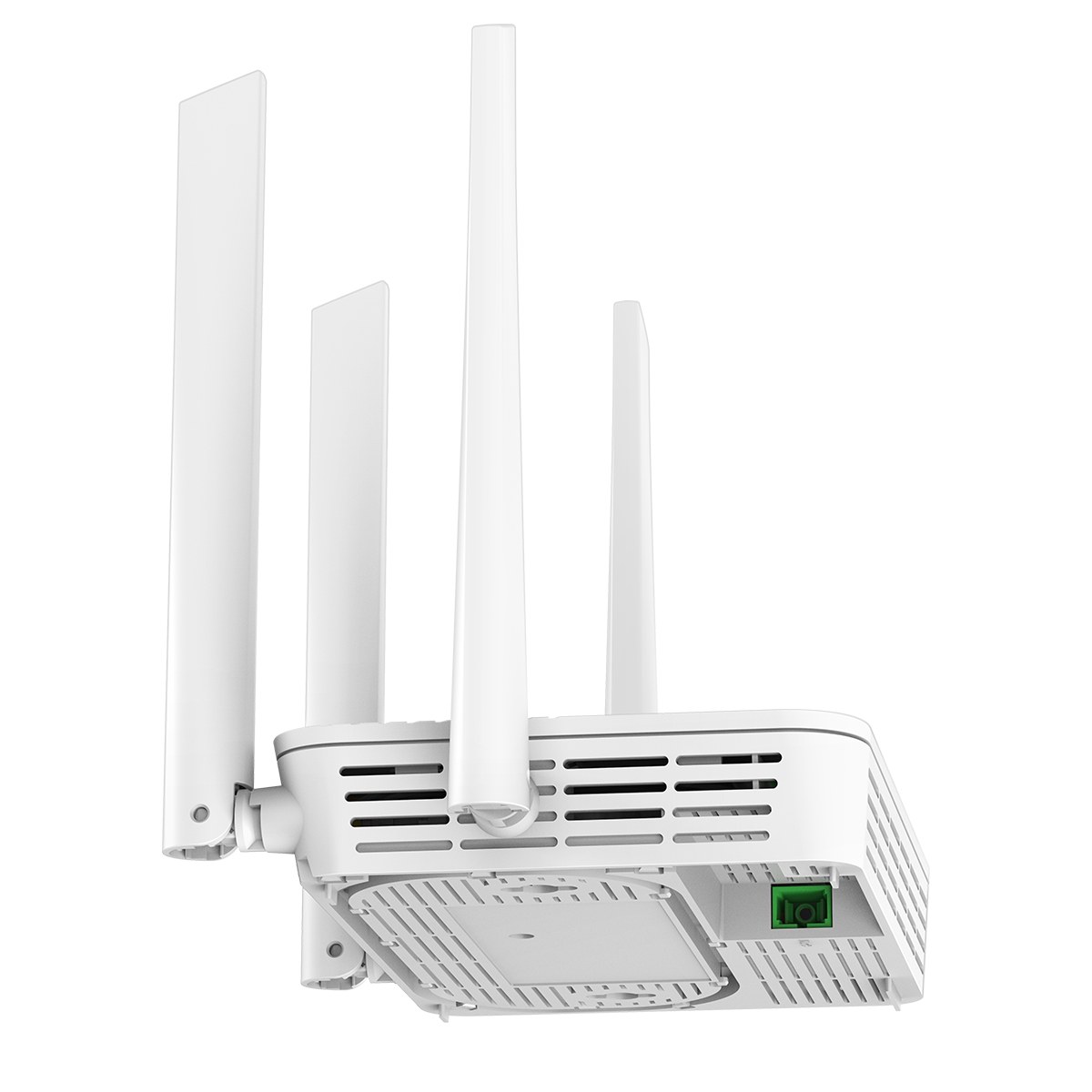 Фото Маршрутизатор Cudy AX3000 Wi-Fi 6 GPON Router Dual Band Gigabit xPON, Realtek chipset, GPON/EPON, 2402Mbps at 5GHz + 576Mbps at 2.4GHz, 802.11ax/ac/a/b/g/n, 1 PON Port, 4 Gigabit RJ45 port, Power ON/OFF Button,WPS Button,WiFi Button, Reset button,TR069/TR