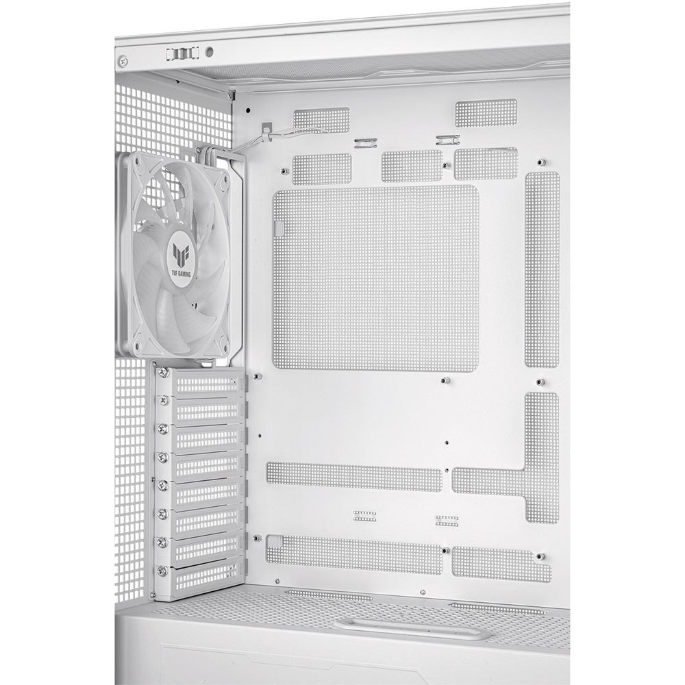 Фото Компьютерный корпус ASUS TUF GAMING GT302 TG ARGb белый/GT302/ARGb FANS/WHT (90DC00I3-B19000)