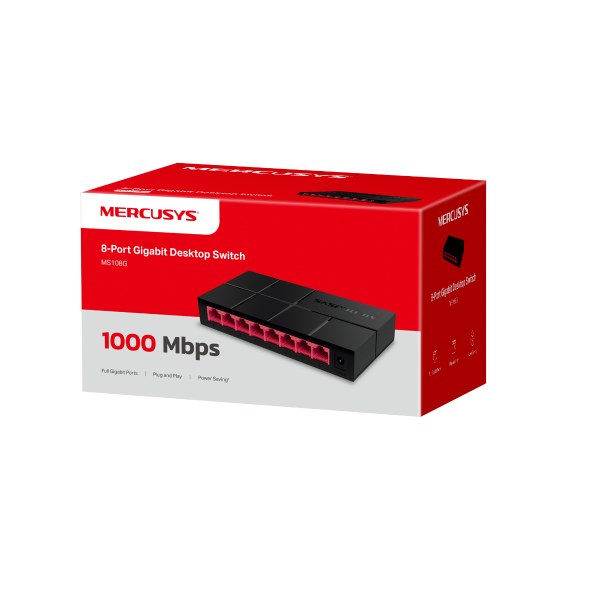 Фото Коммутатор Mercusys MS108G