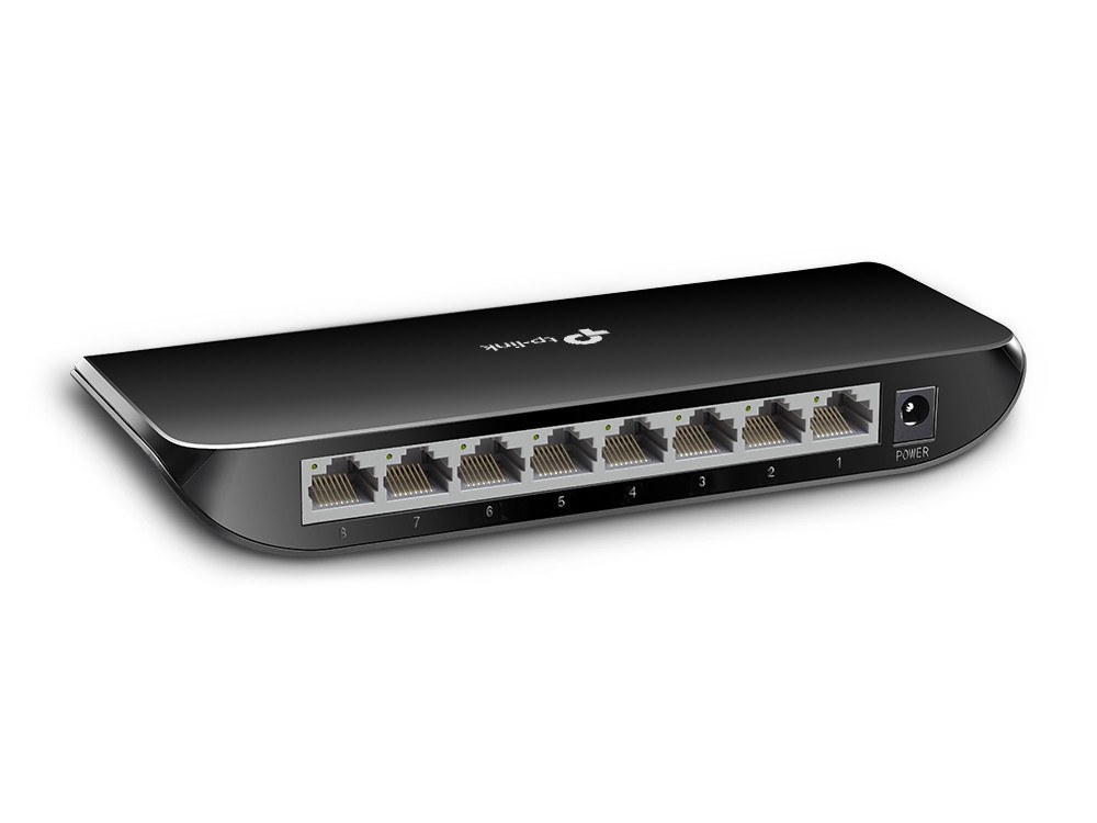 Фото Коммутатор TP-Link SMB TL-SG1008D 8-port Gigabit Switch, plastic case