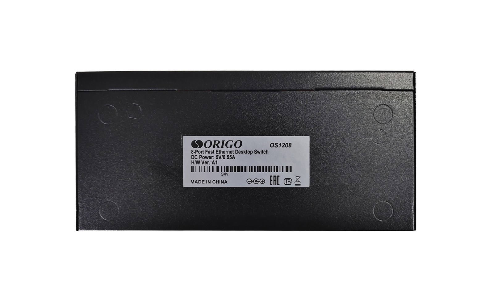 Фото Коммутатор неуправляемый 8-портовый ORIGO OS1208/A1A 10/100 Мбит/с