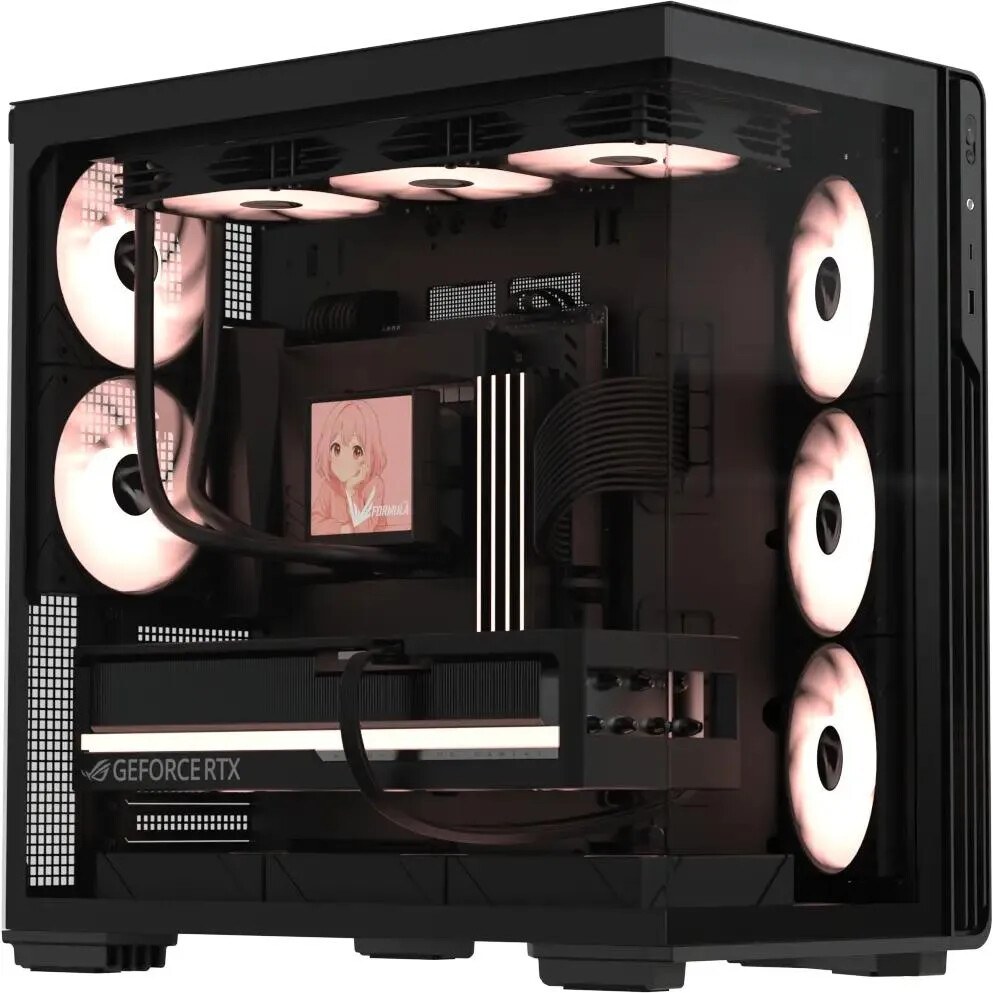 Компьютерный корпус Formula Crystal Z7 PA Black